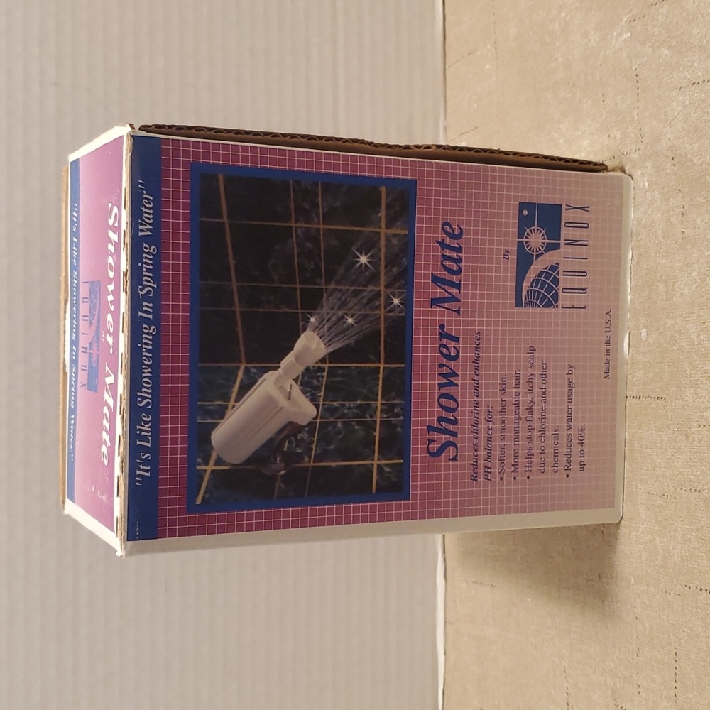 Equinox Shower Mate Shower Water Filter New In Box